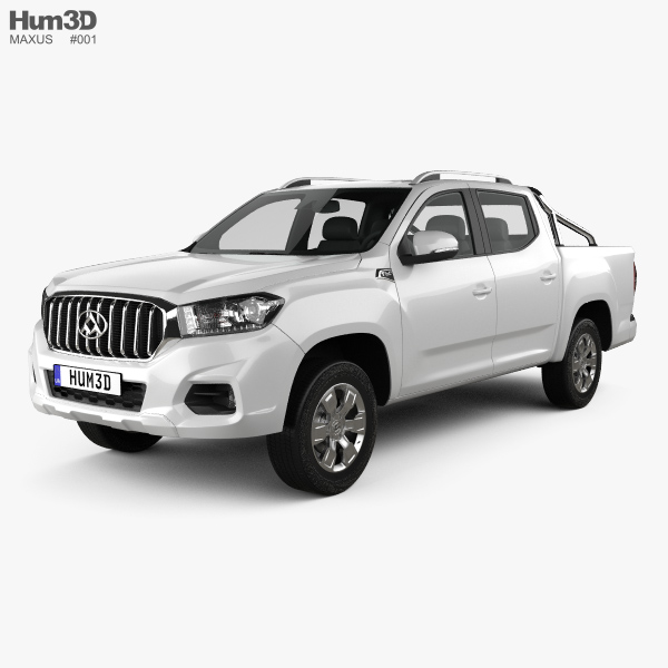 Maxus T60 Double Cab 2017 3D model