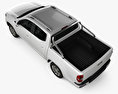Maxus T60 Doppelkabine 2017 3D-Modell Draufsicht