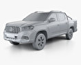 Maxus T60 Double Cab 2017 3D 모델  clay render