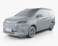 Maxus G50 2022 3D-Modell clay render