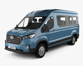 Maxus Deliver 9 L2H2 Passenger Van 2022 3D模型