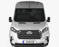 Maxus Deliver 9 パネルバン L2H2 2020 3Dモデル front view