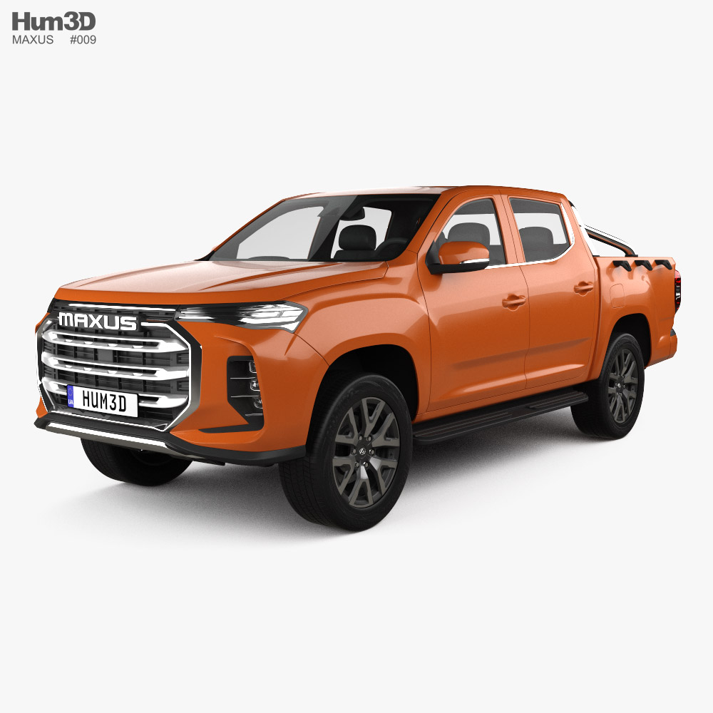 Maxus T90 Double Cab EV 2021 3D model