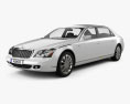 Maybach 62S 2014 3d model