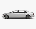 Maybach 62S 2014 3d model side view