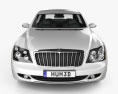 Maybach 62S 2014 3d model front view