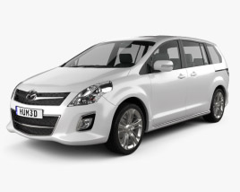 3D model of Mazda 8 MPV 2013
