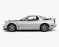 Mazda RX-7 1992-2002 3D 모델  side view