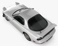 Mazda RX-7 1992-2002 3D 모델  top view