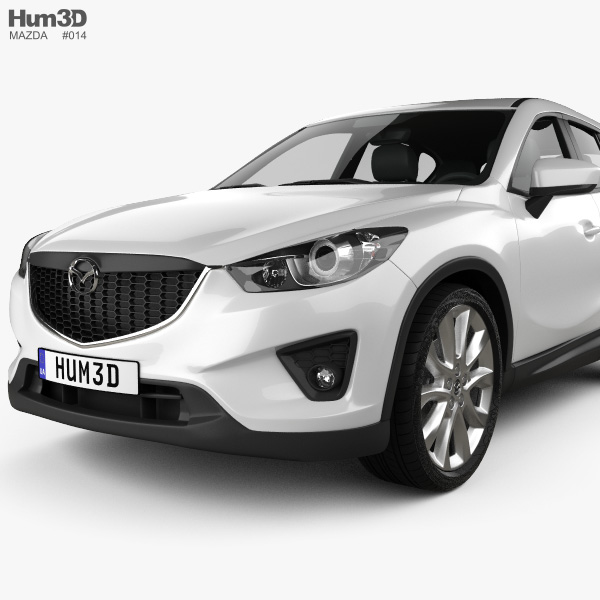 海外製 エアロパーツ 2013-2016 Mazda CX5 CX-5 SUV Wavy 3D Smoke