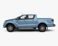 Mazda BT-50 Dual Cab 2014 3d model side view
