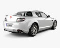 Mazda RX-8 2011 3D模型 后视图