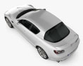 Mazda RX-8 2011 3D模型 顶视图
