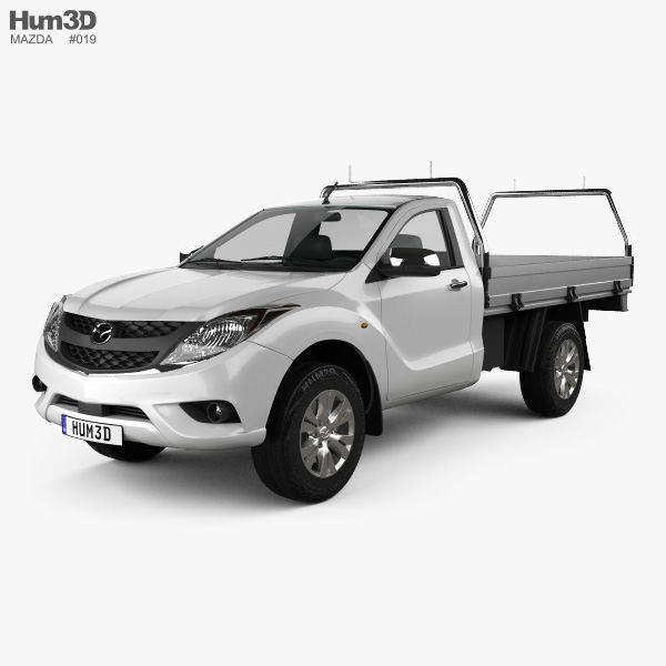 Mazda BT-50 Single Cab 2014 3D model