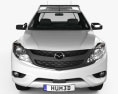 Mazda BT-50 Single Cab 2014 3d model front view