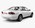 Mazda Xedos 6 (Eunos 500) 1999 3d model back view