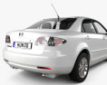 Mazda 6 轿车 2002 3D模型