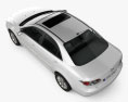 Mazda 6 轿车 2002 3D模型 顶视图