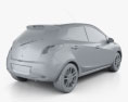 Mazda 2 (Demio) 5 puertas R 2013 Modelo 3D