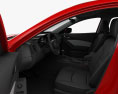 Mazda 3 hatchback with HQ interior 2016 3d model seats
