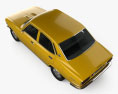 Mazda Capella (616) sedan 1974 3D-Modell Draufsicht