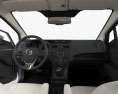 Mazda 5 with HQ interior 2015 3d model dashboard