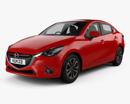 Mazda 2 (Demio) 2018 3D model