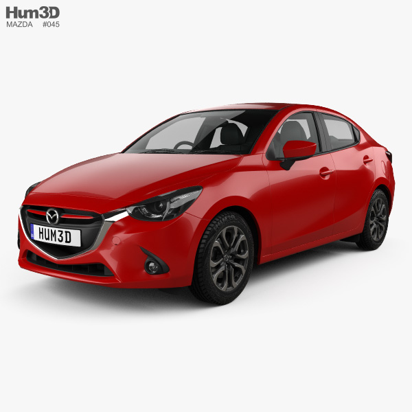 Mazda 2 (Demio) 2018 3D model