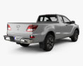 Mazda BT-50 Freestyle Cab 2019 3d model back view