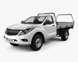 Mazda BT-50 Single Cab Alloy Tray 2019 3D model
