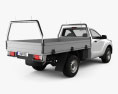Mazda BT-50 Single Cab Alloy Tray 2019 3d model back view