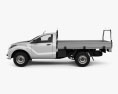 Mazda BT-50 Single Cab Alloy Tray 2019 3d model side view