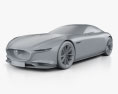 Mazda RX Vision 2015 3Dモデル clay render