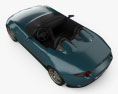 Mazda MX-5 Spyder 1998 3D模型 顶视图
