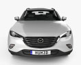 Mazda CX-4 2020 3D模型 正面图