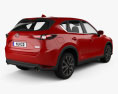 Mazda CX-5 2020 3D模型 后视图