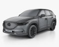Mazda CX-5 2020 3D 모델  wire render