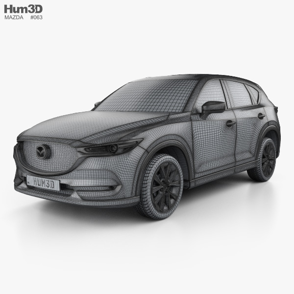  Mazda CX-5 2020 modelo 3D - Vehículos en Hum3D