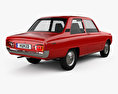 Mazda 1000 1973 3D 모델  back view