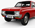 Mazda 1000 1973 Modèle 3d