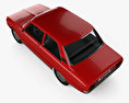 Mazda 1000 1973 Modello 3D vista dall'alto