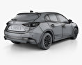 Mazda 3 BM hatchback 2020 3d model