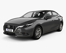 Mazda 3 BM sedan 2020 3D model