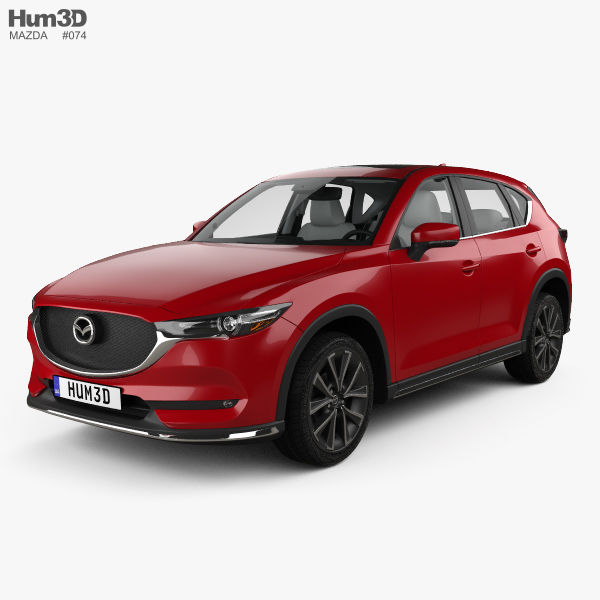 Mazda CX-5 (KF) with HQ interior 2018 3D model