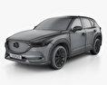 Mazda CX-5 (KF) with HQ interior 2018 3d model wire render