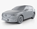 Mazda CX-5 (KF) with HQ interior 2018 3d model clay render