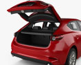 Mazda 3 (BM) hatchback with HQ interior 2020 3d model