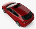 Mazda 3 (BM) hatchback with HQ interior 2020 3d model top view
