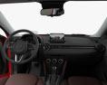 Mazda CX-3 GT-M with HQ interior 2018 3d model dashboard