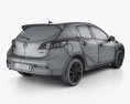 Mazda 3 US-spec hatchback  with HQ interior 2009 3d model